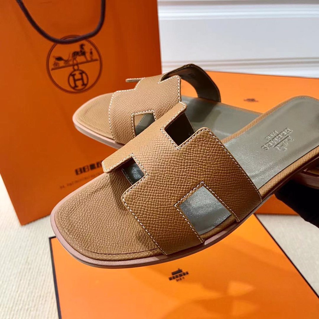 에르메스 올수공 오란 슬리퍼 샌들 앱송 44